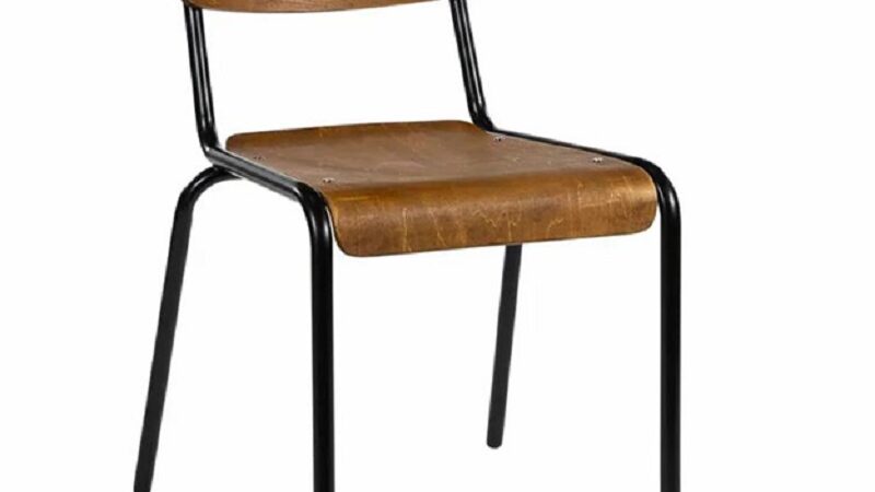 Are there any guidelines or regulations for the design of school chairs?
